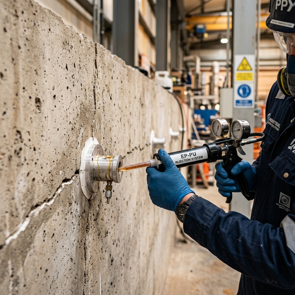 Crack Injection & Repair